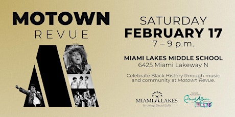 Motown Revue: Celebrating Black History primary image