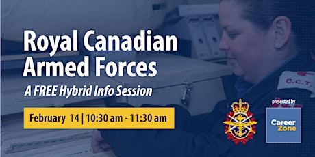 Explore Careers with the Canadian Armed Forces primary image