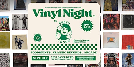 Vinyl Night by Baked Goods