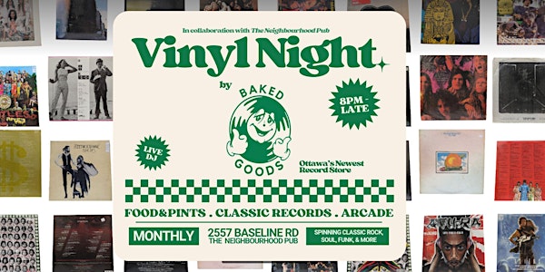 Vinyl Night by Baked Goods