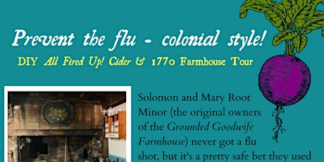 Prevent the flu - colonial-style! primary image