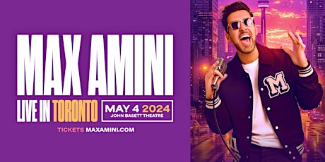 Max Amini Live in Toronto!