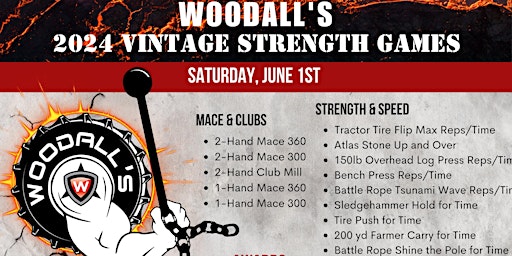 Imagem principal do evento Woodall's Vintage Strength Games