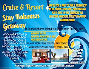 Cruise & Resort Stay Bahamas Getaway primary image