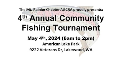 Imagem principal do evento AGCRA Community Fishing Tournament