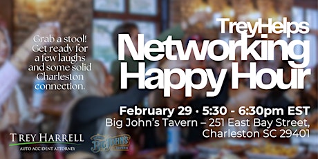 February Trey Helps Networking Happy Hour primary image