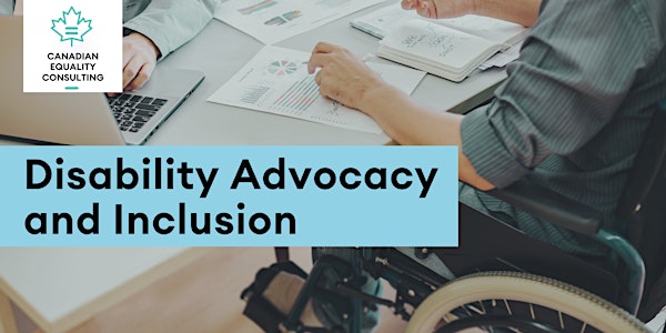 Disability Advocacy and Inclusion