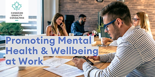 Promoting Mental Health & Wellbeing at Work primary image