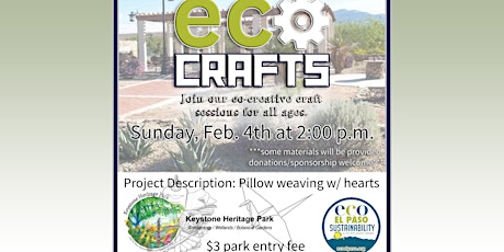 Eco Crafts -✂️- Sunday, Feb. 4th primary image