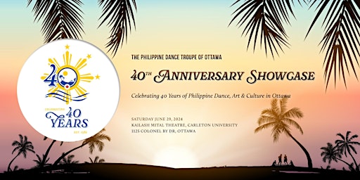 Imagem principal do evento PDTO 40th Anniversary Showcase