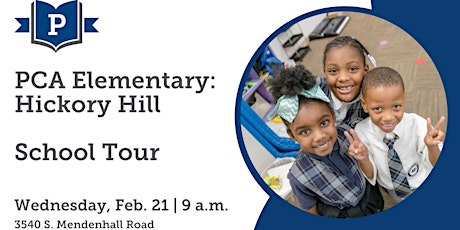 PCA Elementary: Hickory Hill School Tour primary image