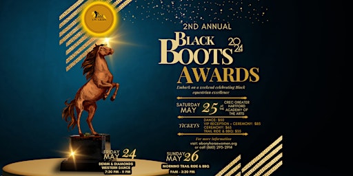 Hauptbild für 2024 Black Boots Awards Weekend