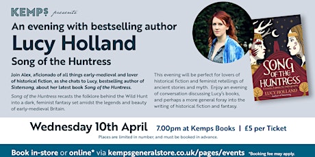 Lucy Holland - Song of the Huntress - Author Talk