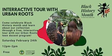 Black History and Botany Tour with Urban Roots Teen Docents primary image