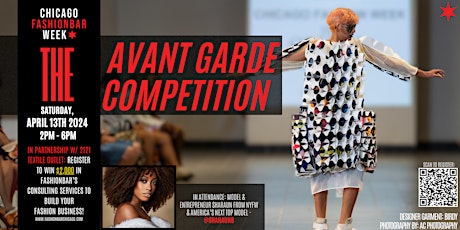 Primaire afbeelding van Fashion Designers Register - Compete in the Avant Garde  - WIN $2,000!