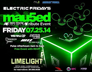 Mau5ed | Deadmau5 Tribute Event | Limelight Electric Fridays | 7/25 | Next Level Promotions primary image