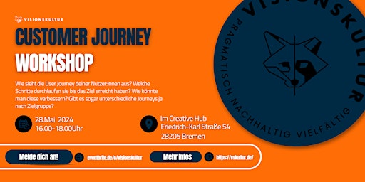 Imagem principal do evento User Journey – wo & wie interagiert man mit deinem Produkt / deiner Idee