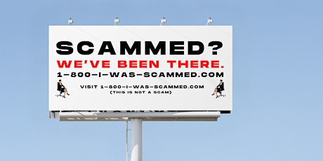 1-800-I-WAS-SCAMMED primary image