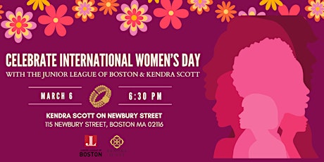 Celebrate International Women's Day with JL Boston at Kendra Scott primary image