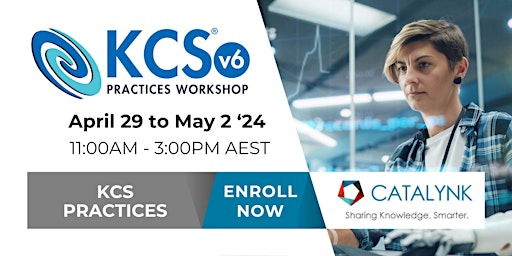 Knowledge-Centered Service (KCS) v6 Practices Workshop primary image