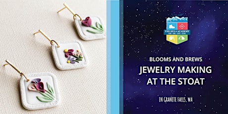 Blooms and Brews: Jewelry Making at The Stoat