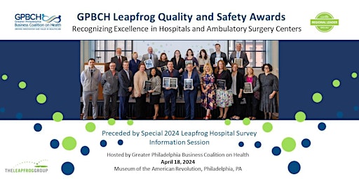 Imagem principal de GPBCH Leapfrog Quality and Safety Awards