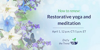 How to renew: restorative yoga and meditation (online)  primärbild