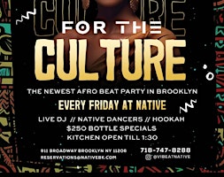 Imagem principal do evento Afro Culture Each and Every Fridays