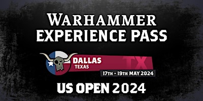 Imagem principal de US Open Dallas: Combat Patrol Evening Tournaments