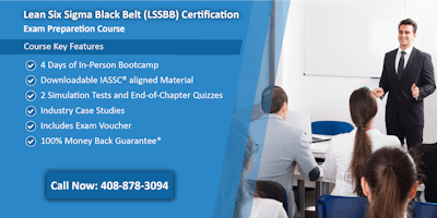 Lean Six Sigma Black Belt (LSSBB) Certification Training in Orlando, FL