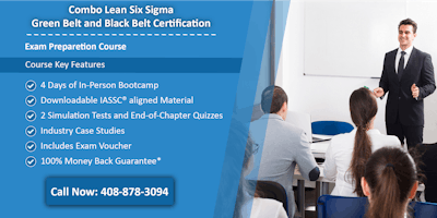 Combo Lean Six Sigma Green Belt and Black Belt Certification Training in Orlando, FL