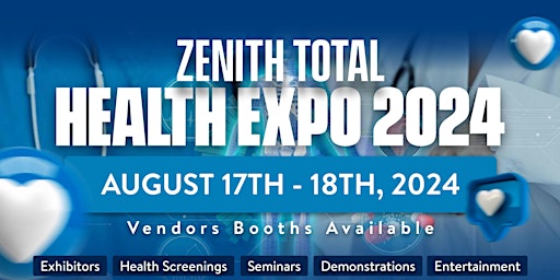Immagine principale di Zenith Total Health Expo 2024 
