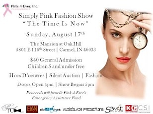 Simply Pink Fashion Show "The Time Is Now" primary image