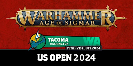 Imagem principal do evento US Open Tacoma: Age of Sigmar Grand Tournament