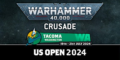 Imagem principal do evento US Open Tacoma: Warhammer 40,000 Narrative