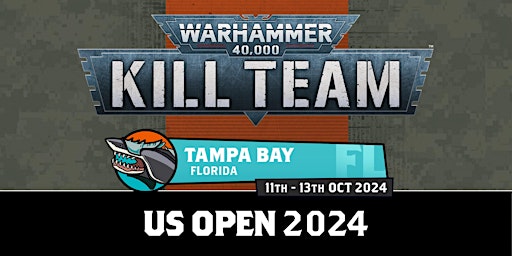 Imagem principal do evento US Open Tampa: Warhammer Kill Team Grand Tournament