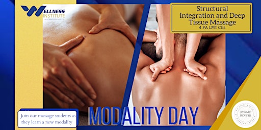 Primaire afbeelding van Modality Monday: Structural Integration/Deep Tissue