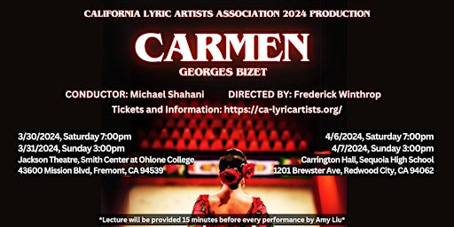 Carmen, Opera by Bizet primary image