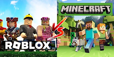 Primaire afbeelding van Minecraft Vs. Roblox Camp (8-14)