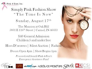 2014 Simply Pink Fashion Show - Vendor Table Registration primary image