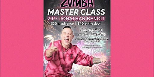 Zumba ®️Master Class with ZJ™️Jonathan Benoit primary image