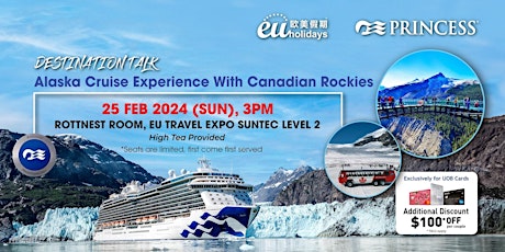 Imagen principal de Alaska Cruise Experience with Canadian Rockies | 25 Feb 2024