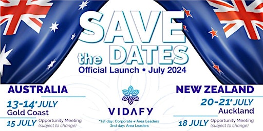 VIDAFY LAUNCH AUSTRALIA primary image