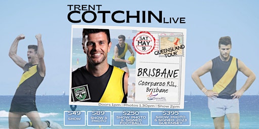 Imagem principal do evento Trent Cotchin LIVE in Brisbane!