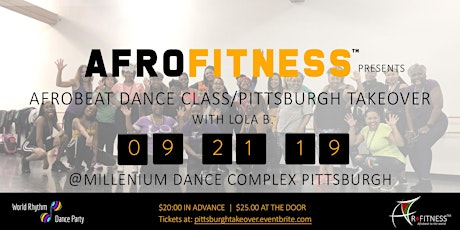 Afrobeat Dance Class/Pittsburgh Takeover primary image