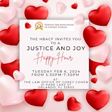 Immagine principale di HBACF Justice and Joy Happy Hour 