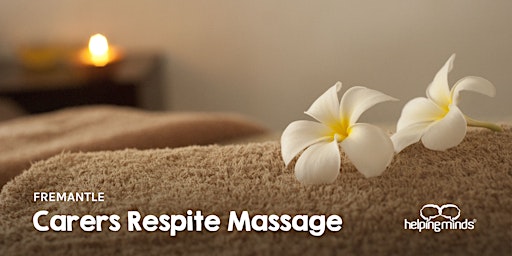 Imagem principal do evento Carers Respite Massage | Fremantle