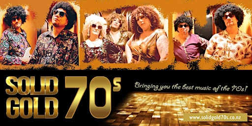 Imagem principal do evento Back to the 70's with the Solid Gold 70s Band!