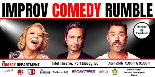 Imagen principal de Improv Comedy Rumble presented by The Comedy Department- 930 Show