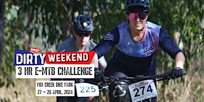 Imagem principal do evento Dirty Weekend 2024 – 3hr E-MTB Challenge